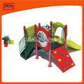 CE Residential Large Outdoor Plastic Playground Equipamiento